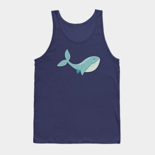 Blue whale Tank Top